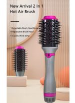 ⁦كينسي بيوتي فرشاة الساخن 4 في 1، فرشاة تجفيف كهربائية برأسين، 1200 واط، مصفف الشعر، يجعل شعرك ناعمًا⁩ - الصورة ⁦7⁩