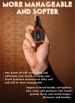 سادور 30 مل مصل العناية باللحية الاحترافي للرجال - مصل العناية باللحية الطبيعي لنمو الشعر وتغذيته - روتين التصفيف اليومي يغذي ويرطب شعر الوجه للرجال - زيت لحية ممتاز للحصول على لحية أكثر سمكًا وامتلاءً - Image 9