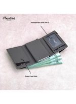 ⁦كلاسيك ميلانو محفظة كلاسيك ميلانو بحماية RFID للرجال والنساء - حامل بطاقات أوتوماتيكي بتصميم بوب أب - محفظة بطاقات آمنة ومدمجة للرجال - محفظة أنيقة للرجال والنساء⁩ - الصورة ⁦4⁩