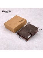 ⁦كلاسيك ميلانو محفظة كلاسيك ميلانو بحماية RFID للرجال والنساء - حامل بطاقات أوتوماتيكي بتصميم بوب أب - محفظة بطاقات آمنة ومدمجة للرجال - محفظة أنيقة للرجال والنساء⁩ - الصورة ⁦7⁩