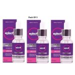 Episoft عبوة من 3 أمبولات سيروم مثبط لإزالة الشعر 30 مل × 3