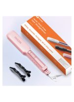 ⁦فازين فرد الشعر الاحترافية بلوحة عريضة 42 مم أيون سالب من التيتانيوم تسخين سريع لمدة 30 ثانية شاشة LED لدرجة الحرارة في الوقت الحقيقي جهد عريض 10 مستويات درجة حرارة قابلة للتعديل⁩ - الصورة ⁦8⁩