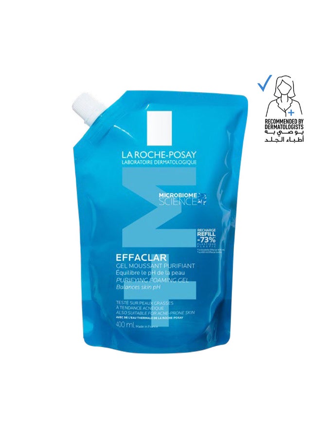 b7c6d7ff-1b11-4646-8ea8-7928ff5eae32.jpg LA ROCHE-POSAY جل رغوي منقي لحب الشباب من إيفاكلار، 400 مل - الصورة 1