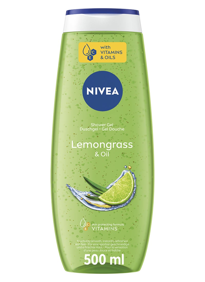 b7f724e3-e089-4139-8ab7-779c66736f61.jpg نيفيا جل استحمام بخلاصة عشبة الليمون والزيت 500ملليلتر - الصورة 1