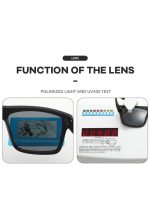 ⁦كويسفيكر النظارات الشمسية المستقطبة للجنسين لركوب الدراجات ، نظارات الجري ، نظارات التنزه ، نظارات القيادة ، نظارات الصيد ، نظارات UV400⁩ - الصورة ⁦7⁩