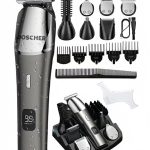 دوشر ماكينة حلاقة كهربائية للرجال، ماكينة حلاقة للجسم آمنة ومناسبة للمناطق الحساسة، ماكينة حلاقة قابلة لإعادة الشحن ومقاومة للماء للاستخدام الجاف/الرطب