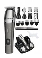 دوشر ماكينة حلاقة كهربائية للرجال، ماكينة حلاقة للجسم آمنة ومناسبة للمناطق الحساسة، ماكينة حلاقة قابلة لإعادة الشحن ومقاومة للماء للاستخدام الجاف/الرطب