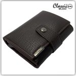 كلاسيك ميلانو محفظة كلاسيك ميلانو بحماية RFID للرجال والنساء - حامل بطاقات أوتوماتيكي بتصميم بوب أب - محفظة بطاقات آمنة ومدمجة للرجال - محفظة أنيقة للرجال والنساء