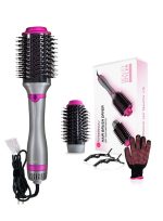 كينسي بيوتي 4 في 1 فرشاة الساخن ، اجهزة شعر،استشوار،استشوار سيراميك،سشوار،فرشاة فرد الشعر،مكواة شعر،مصفف شعر، فرشاة تصفيف الشعر، 1200 واط ،لفرد الشعر المجعد برأسين ، فرشاة الهواء الساخن - Image 7