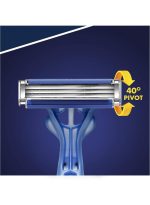 طقم شفرات حلاقة ذكية أزرق - Image 3