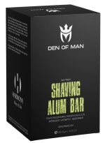 DEN OF MAN Alum Stone Shaving Bar fitkari 2 Pieces of 100gm for Razor Burns Minor Cuts Skin Antiseptic Achieve a Smooth and Refreshing Shave Every Time