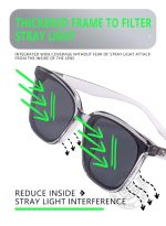 بازار نظارات شمسية مستقطبة للرجال والنساء - نظارات شمسية كلاسيكية مضادة للتوهج UV400، حماية كاملة من الأشعة فوق البنفسجية للقيادة وصيد الأسماك والسفر (رمادي) - Image 6