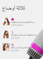 كينسي بيوتي 4 في 1 فرشاة الساخن ، اجهزة شعر،استشوار،استشوار سيراميك،سشوار،فرشاة فرد الشعر،مكواة شعر،مصفف شعر، فرشاة تصفيف الشعر، 1200 واط ،لفرد الشعر المجعد برأسين ، فرشاة الهواء الساخن - Image 5