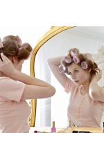 ⁦مجموعة مشابك شعر زغبية يمكنك صنعها بنفسك لتجعيد الشعر بدون حرارة، أنيقة وقابلة لإعادة الاستخدام لإكسسوارات تصفيف الشعر⁩ - الصورة ⁦7⁩