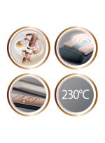 ⁦ريمنغتون جهاز فرد الشعر لعلاج الشعر بالكيراتين مع حقيبة يد أسود/وردي⁩ - الصورة ⁦6⁩