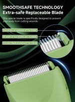 ⁦دوشر ماكينة حلاقة للرجال للمناطق الحساسة - آلة حلاقة متعددة الاستخدامات لحلاقة نظيفة وآمنة⁩ - الصورة ⁦2⁩