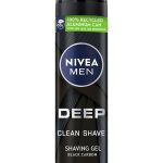 نيفيا جل حلاقة عميق للتنظيف العميق للرجال، كربون أسود مضاد للبكتيريا، 200 مل 200ملليلتر