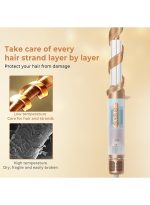 ⁦بيستيس  مجموعة أدوات تصفيف الشعر 7 في 1، فرشاة تجفيف الشعر، 1400 واط، أداة تجعيد الشعر بالهواء الساخن مع عصا فرد وتجعيد، مجفف شعر أيوني بمحرك 110000 دورة في الدقيقة لأنواع شعر النساء⁩ - الصورة ⁦8⁩