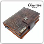 كلاسيك ميلانو محفظة كلاسيك ميلانو بحماية RFID للرجال والنساء - حامل بطاقات أوتوماتيكي بتصميم بوب أب - محفظة بطاقات آمنة ومدمجة للرجال - محفظة أنيقة للرجال والنساء