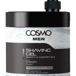 COSMO جل حلاقة كلاسيكي فاخر للرجال، 1000 مل، حماية
