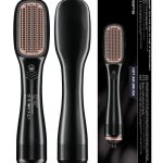 بيستيس  مجفف شعر احترافي 3 في 1 بقوة 1200 واط، سيراميك، 3 إعدادات للحرارة/سرعتين، مجفف شعر ومصفف شعر بخطوة واحدة - أسود