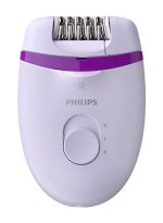 ⁦فيليبس ماكينة ازالة الشعر الصغيرة ساتينيل اسينشال من فيليبس ابض  بنفسجي- BRE225/00 أبيض/أرجواني 300جرام⁩ - الصورة ⁦4⁩