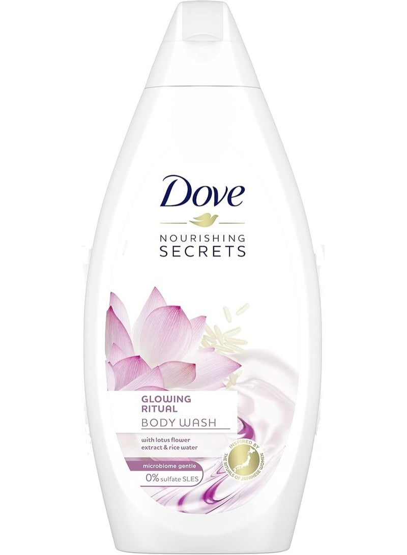 f05915a0-924e-44de-9823-96cec6534524.jpg Dove Glowing Ritual Nourishing Secrets Body Wash 500 ML - Image 1