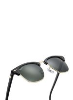 راي بان نظارة شمسية بإطارٍ مربع وبعدساتٍ كاملة الحواف - طراز RB3016-W0365 - حجم العدسة 51 مم - أسود للرجال - Image 5