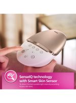 ⁦فيليبس جهاز لوميا 9000 BRI955/60 لإزالة الشعر بالنبض الضوئي أبيض/ذهبي وردي⁩ - الصورة ⁦10⁩