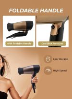 ⁦جيباس مجفف شعر كهربائي ذهبي/ أسود⁩ - الصورة ⁦5⁩