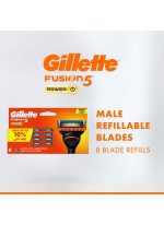 ⁦مجموعة شفرات فيوجن للحلاقة من 8 قطع⁩ - الصورة ⁦2⁩