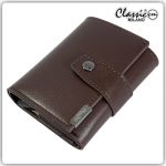 كلاسيك ميلانو محفظة كلاسيك ميلانو بحماية RFID للرجال والنساء - حامل بطاقات أوتوماتيكي بتصميم بوب أب - محفظة بطاقات آمنة ومدمجة للرجال - محفظة أنيقة للرجال والنساء