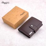 كلاسيك ميلانو محفظة كلاسيك ميلانو بحماية RFID للرجال والنساء - حامل بطاقات أوتوماتيكي بتصميم بوب أب - محفظة بطاقات آمنة ومدمجة للرجال - محفظة أنيقة للرجال والنساء