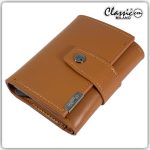 كلاسيك ميلانو محفظة كلاسيك ميلانو بحماية RFID للرجال والنساء - حامل بطاقات أوتوماتيكي بتصميم بوب أب - محفظة بطاقات آمنة ومدمجة للرجال - محفظة أنيقة للرجال والنساء