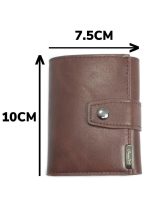 ⁦كلاسيك ميلانو محفظة كلاسيك ميلانو بحماية RFID للرجال والنساء - حامل بطاقات أوتوماتيكي بتصميم بوب أب - محفظة بطاقات آمنة ومدمجة للرجال - محفظة أنيقة للرجال والنساء⁩ - الصورة ⁦7⁩