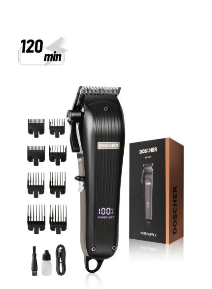 دوشر ماكينة حلاقة الشعر RF-1971 – قوية ومتعددة الاستخدامات وسهلة الاستخدام للحصول على نتائج بجودة الصالون في المنزل