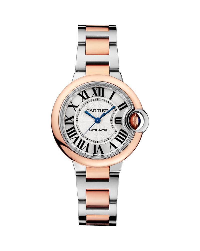 044cb3b246ca4625836e329dee811afb.jpg BALLON BLEU DE CARTIER, 33 MM, ROSE GOLD, STEEL - Image 1