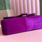 GG Velvet Small Marmont shoulder bag - Image 5