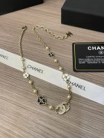 25p black and white camellia choker - Image 6