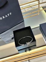 Butterfly Silhouette Open Diamond Bangle - Image 5