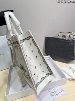 Dioramour Small Dior Book Tote with Strap - Image 8