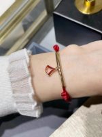 Bvlgari red rope Bracelet - Image 8