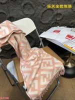 FF Scarf Light pink cashmere scarf - Image 2