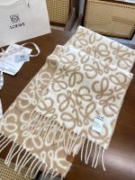 Anagram scarf in alpaca and wool blend - Image 5