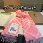Check Cashmere Scarf pink - Image 4