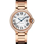 BALLON BLEU DE CARTIER, 36 MM, ROSE GOLD, DIAMONDS