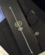 Diamond Loop Full Motif Diamond Bracelet - Image 6