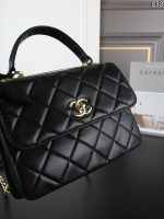 Flap Bag with Top Handle - Image 4