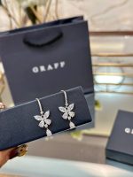 Butterfly Diamond Earrings - Image 2