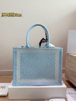 Dior Book Tote with Strap - Image 3